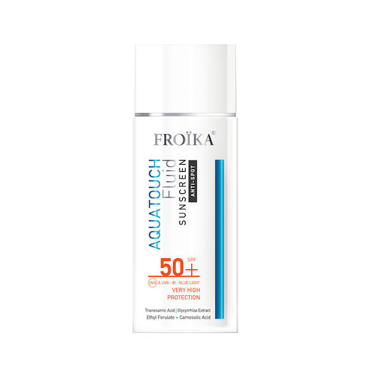 Froika Aquatouch Fluid Sunscreen Anti-spot Spf50+ 50ml – Αντηλιακό Προσώπου Κατά Των Πανάδων