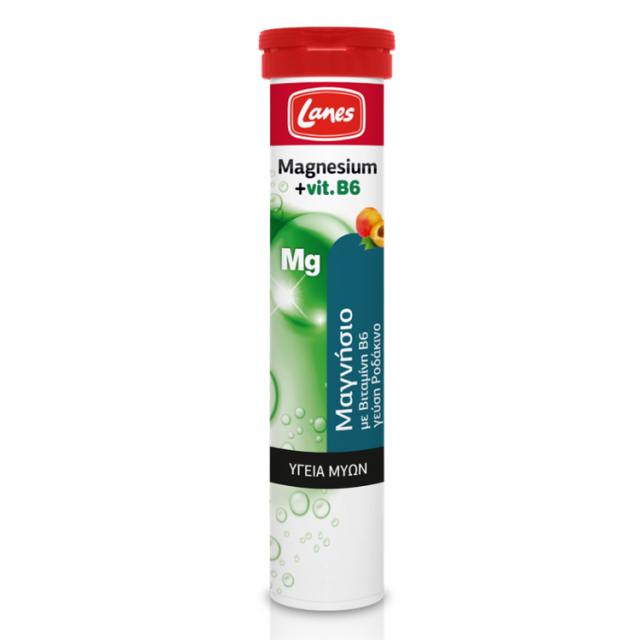 Lanes Magnesium & Vitamin B6 20 Eff Tabs
