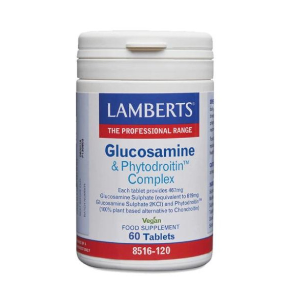 Lamberts Glucosamine & Phytodroitin Complex Vegan 60 Δισκία