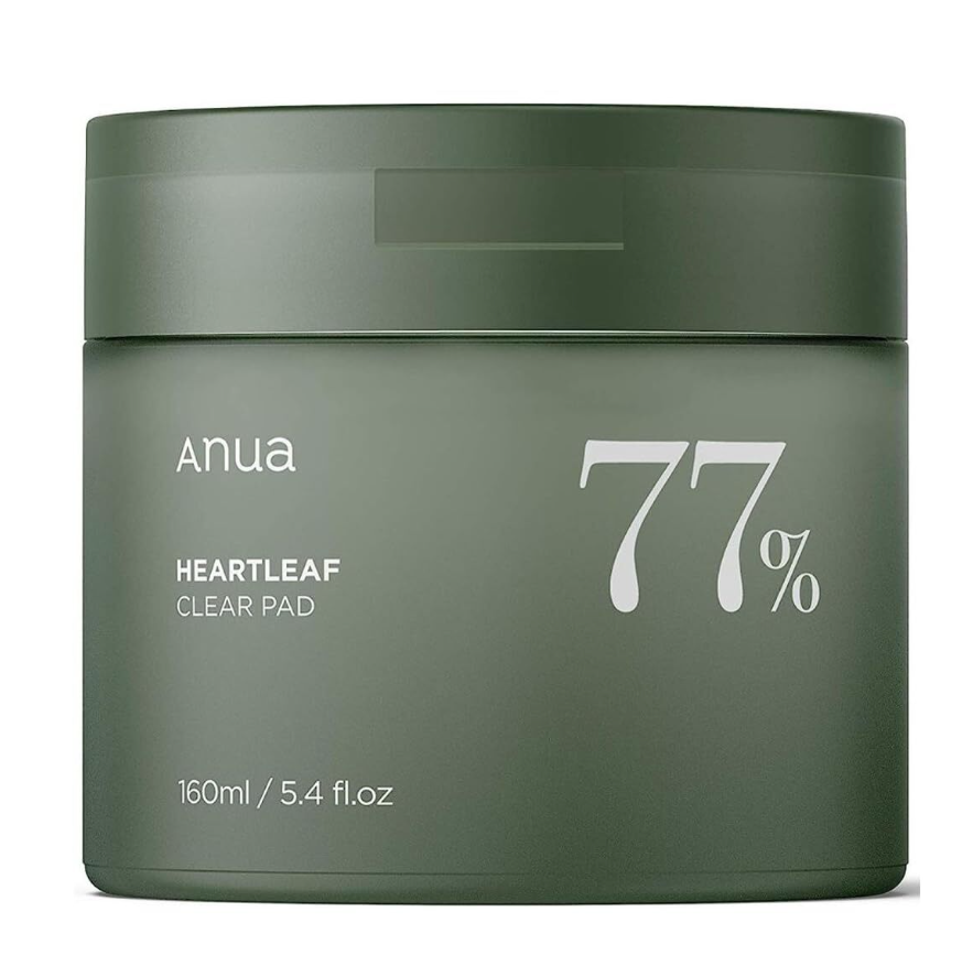 Anua Heartleaf 77% Clearpad (70ea) Ενυδατικά Δισκία Για Απολέπιση 160ml