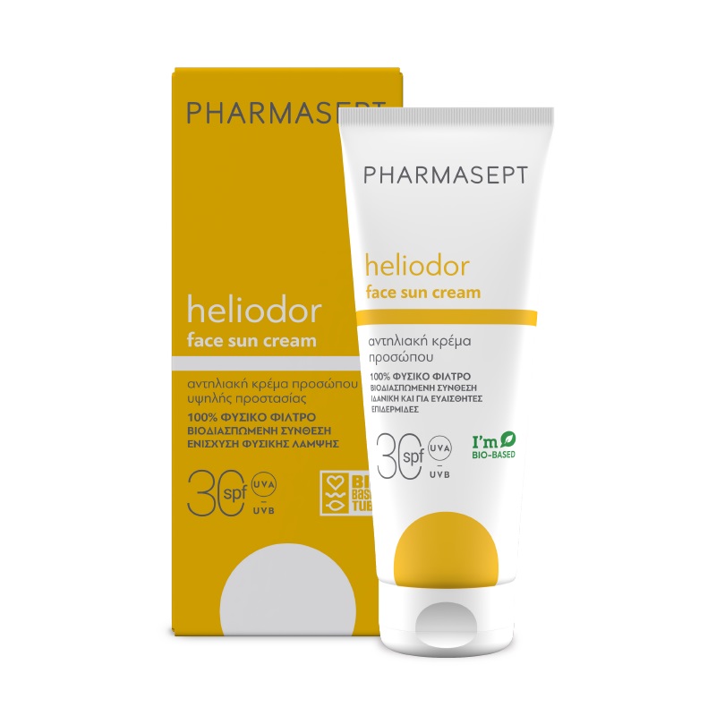 Pharmasept Heliodor Face Spf30 Αντηλιακή Κρέμα Προσώπου 50ml