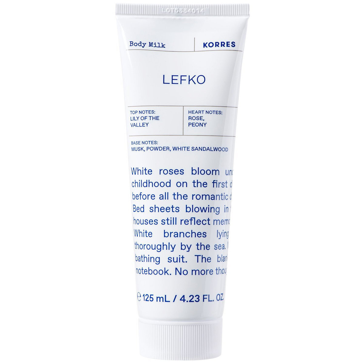 Korres Lefko Γαλάκτωμα Σώματος 125 Ml
