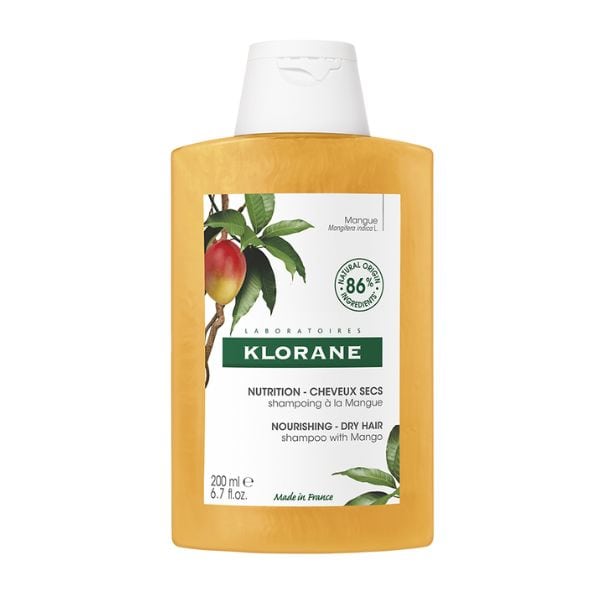 Klorane Mango Butter Shampoo Dry Hair 200 Ml