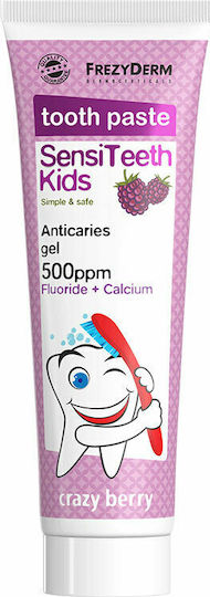 Frezyderm Sensiteeth Kids Toothpaste 500 Ppm Παιδική Οδοντόκρεμα 50 Ml