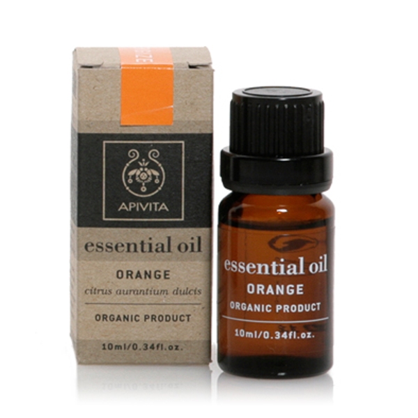 Apivita Essential Oil Βιολογικό Αιθέριο Έλαιο Πορτοκάλι 10 Ml