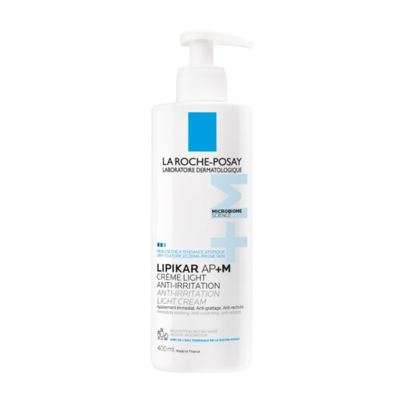 La Roche-posay Lipikar Light Cream Ap+m 400ml – Ελαφριά Ενυδατική Κρέμα Για Ξηρό & Ευαίσθητο Δέρμα