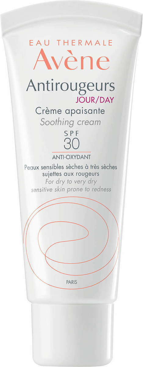 Avene Antirougers Jour Creme Apaisante Κρέμα Ημέρας Κατά Των Κοκκινίλων Spf30 40 Ml