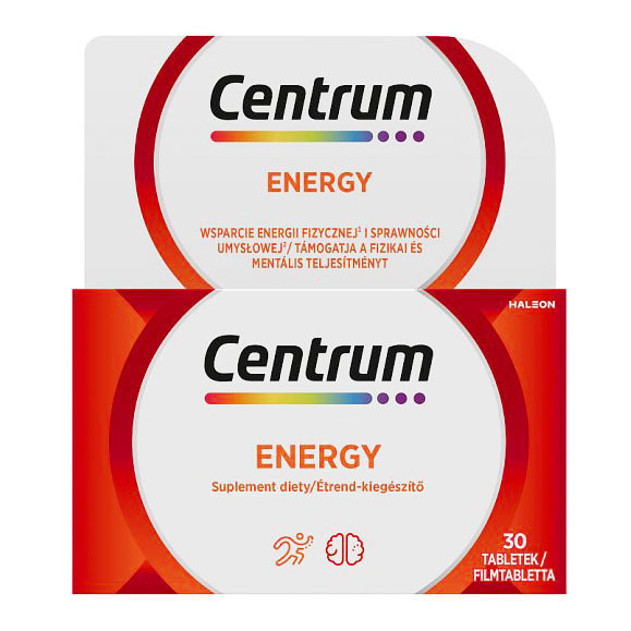 Centrum Energy Πολυβιταμίνη Για Ενέργεια 30 Δισκία