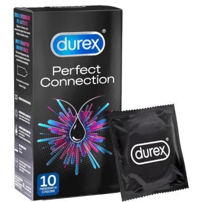 Durex Perfect Connection Extra Lubricated Condoms 10 Pcs