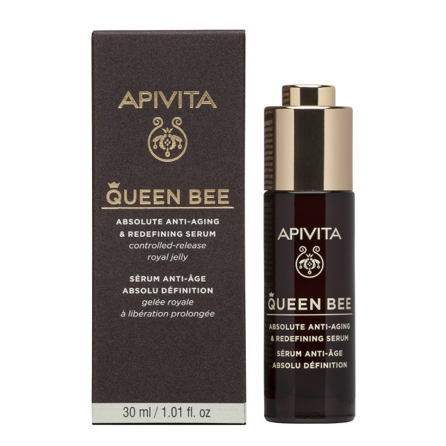 Apivita Queen Bee Ορός Απόλυτης Αντιγήρανσης & Ανόρθωσης Περιγράμματος 30 Ml