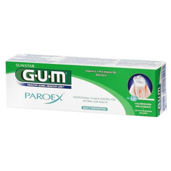 Gum 1790 Paroex 0.12% Toothpaste Οδοντόκρεμα Με Διπλή Αντιβακτηριακή Δράση, 75ml