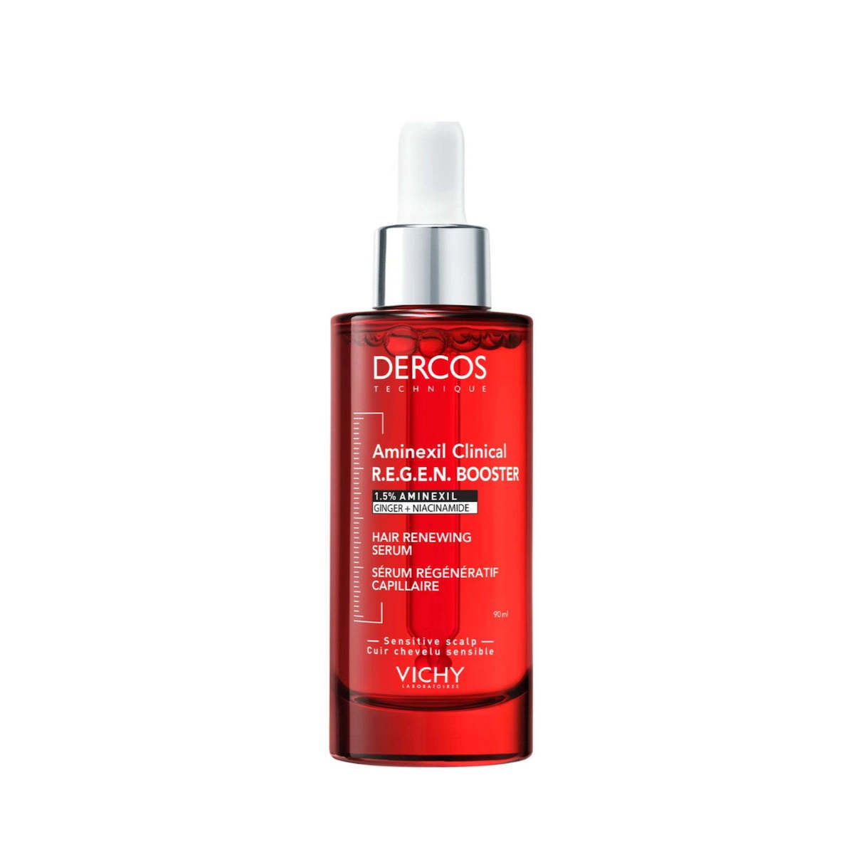 Vichy Dercos Aminexil Clinical R.e.g.e.n Booster Ορός Ενδυνάμωσης Μαλλιών Ενάντια Στη Τριχόπτωση 90ml