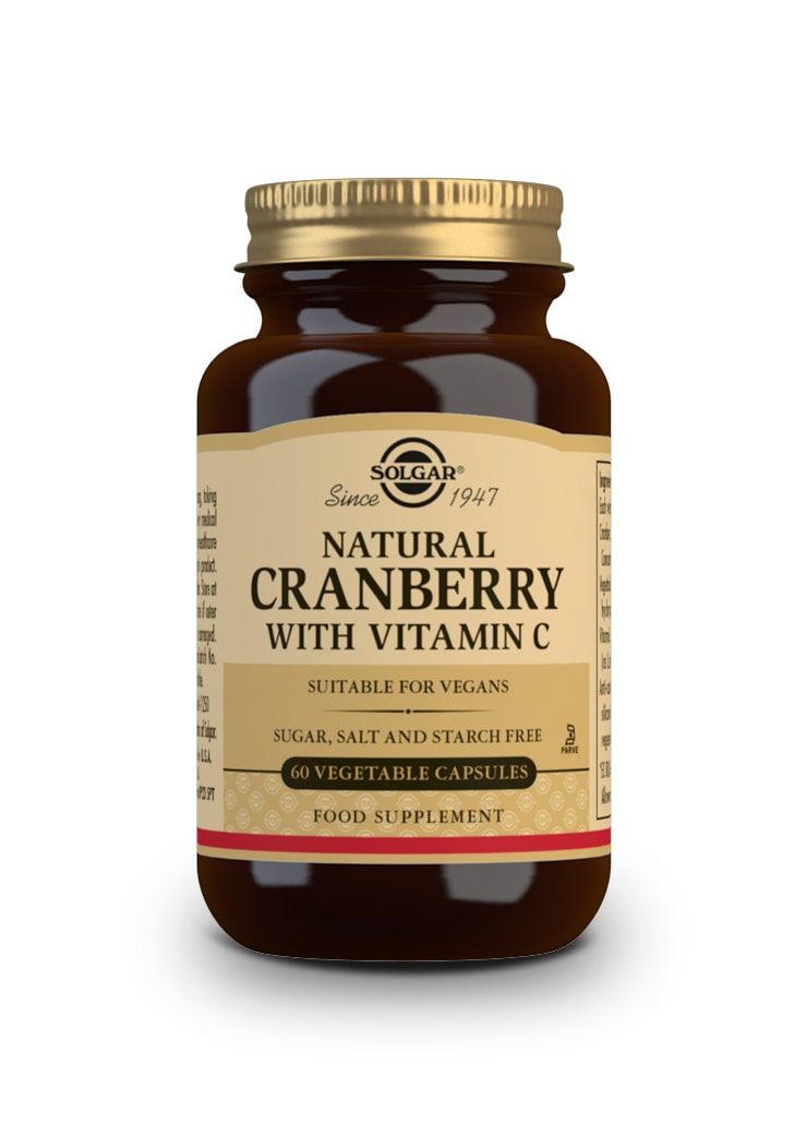 Solgar Cranberry Extract With Vitamin C 60 Veg.caps