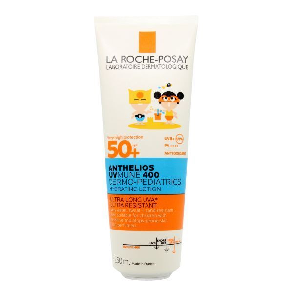 La Roche Posay Anthelios Uvmune 400 Dermo-pediatrics Hydrating Lotion Spf50+ Παιδικό Αντηλιακό Γαλάκτωμα 250 Ml