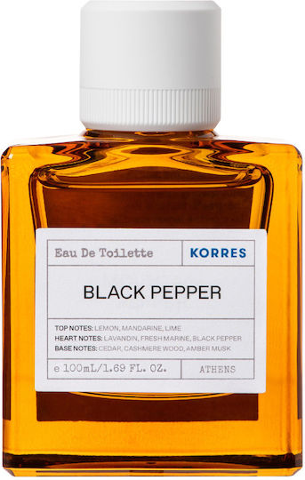Korres Black Pepper Eau De Parfum 100ml