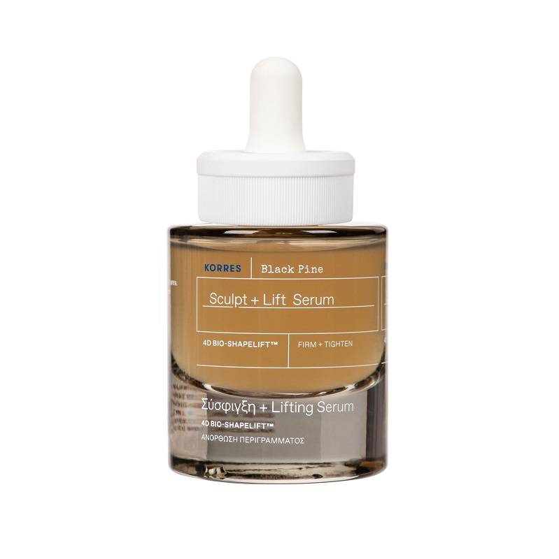 Korres Black Pine Μαύρη Πεύκη 4d Serum Για Σύσφιξη & Lifting 30 Ml