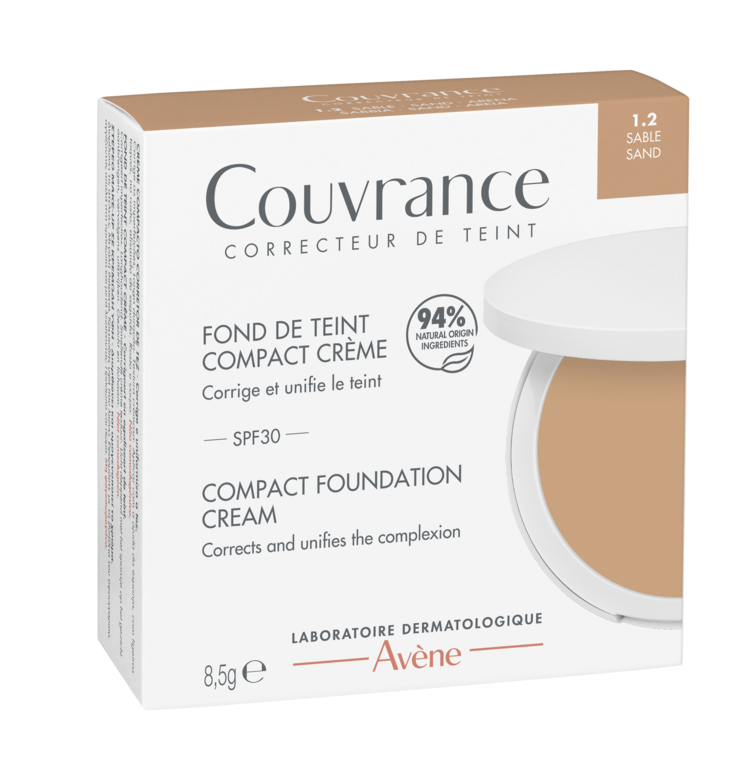 Avene Couvrance Compact Foundation Cream Spf30 1.2 Sable 8.5 Gr