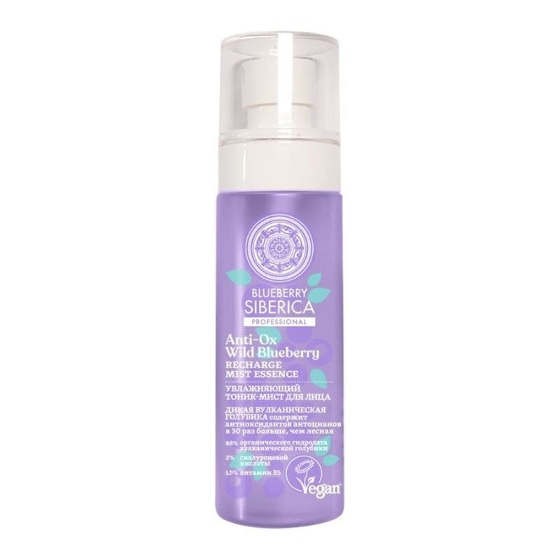 Natura Siberica Anti-ox Wild Blueberry Ενυδατικό Σπρέι Mist Toner Προσώπου 100ml