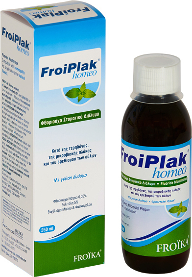 Froika Froiplak Homeo Mouthwash Spearmint 250 Ml