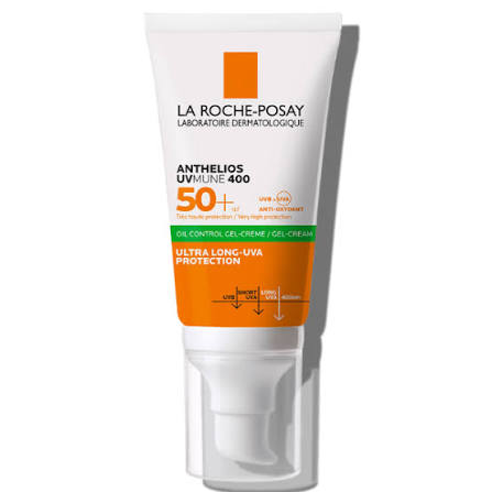 La Roche Posay Anthelios Xl Dry Touch Anti-shine Gel-cream Spf50+ Αντηλιακή Κρέμα Τζελ Προσώπου 50 Ml