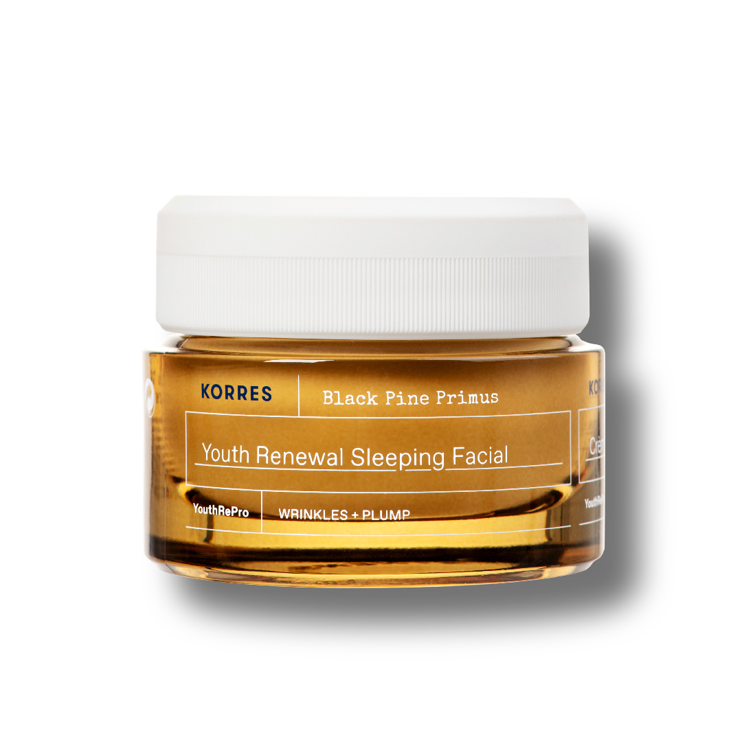 Korres Black Pine Primus Λείανση Ρυτίδων + Ελαστικότητα Κρέμα Νεότητας Νύχτας 40 Ml