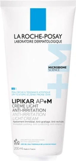 La Roche Posay Lipikar Light Cream Ap+m 200ml – Ενυδατική Κρέμα Για Ξηρό & Ευαίσθητο Δέρμα