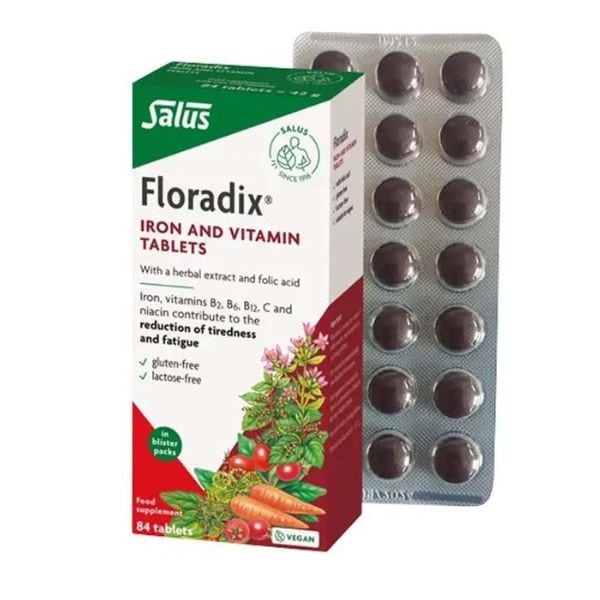Power Health Floradix Tablets 84 Ταμπλέτες