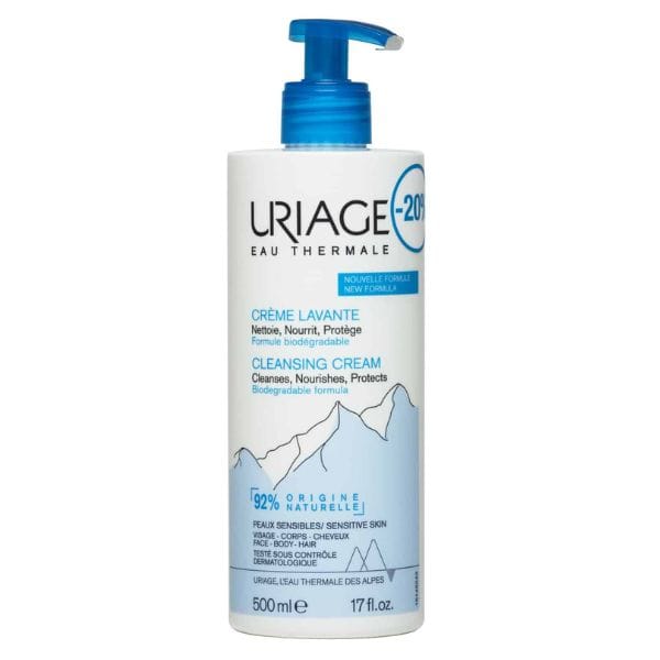 Uriage Eau Thermale Cleansing Cream 500 Ml (sticker -20%)