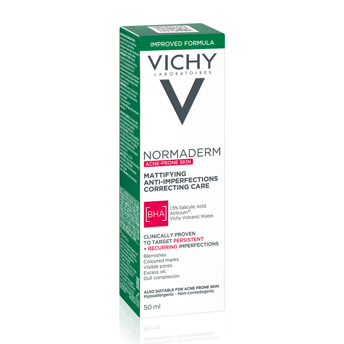Vichy Normaderm Ενυδατική Kρέμα Hμέρας Για Aτέλειες Προσώπου 50 Ml