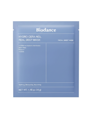 Biodance Hydro Cera-nol Real Deep Mask – Υδρογέλη Μάσκα Προσώπου Για Βαθιά Ενυδάτωση & Επανόρθωση Του Δερματικού Φραγμού