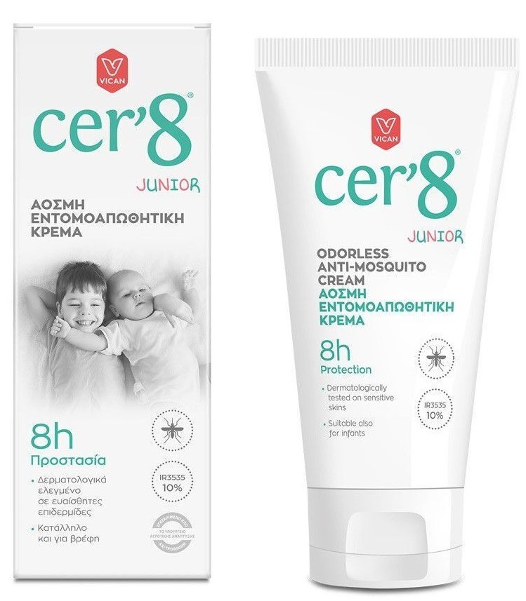 Vican Cer'8 Junior Anti Mosquito Cream 150ml