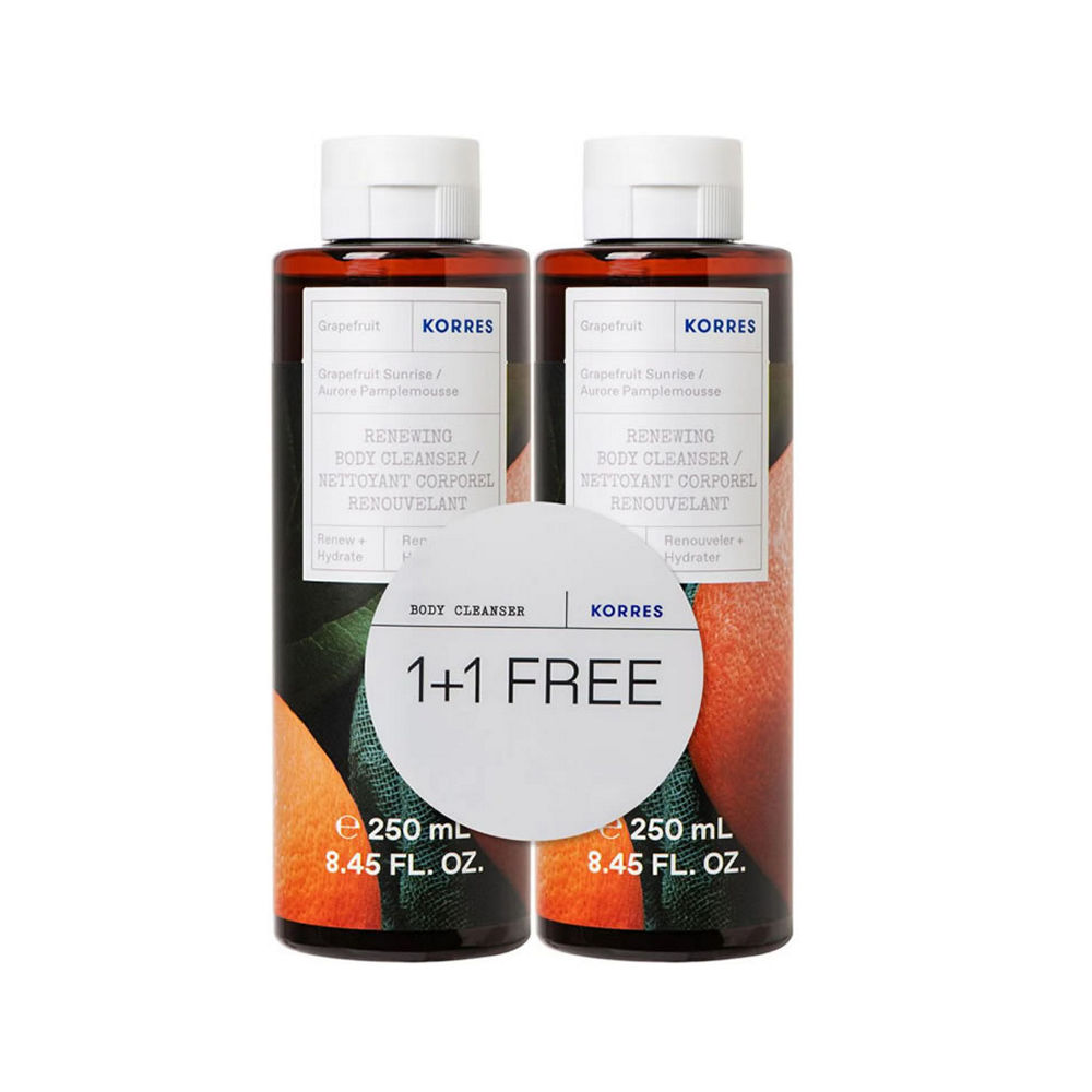 Korres Grapefruit Αφρόλουτρο 250 Ml 1+1 Δώρο
