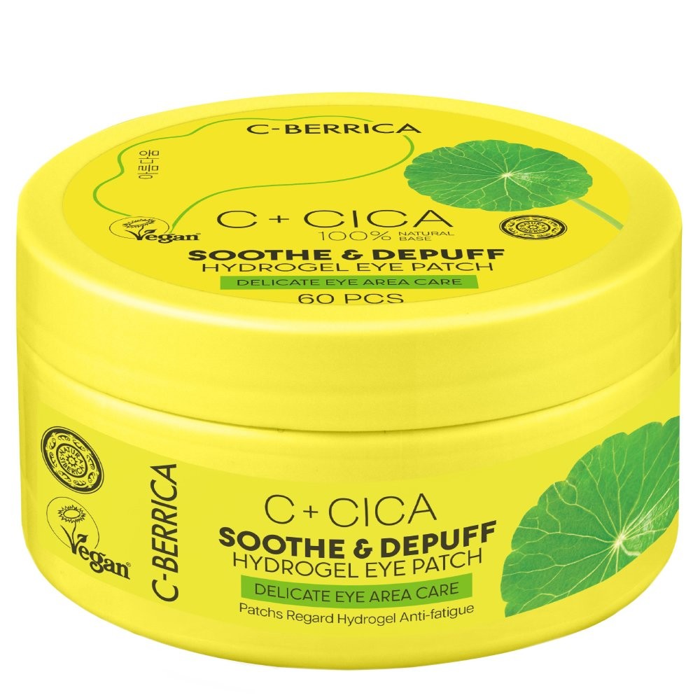 Natura Siberica C+ Cica C-berrica Soothe & Depuff Hydrogel Eye Patch 60 Τεμάχια