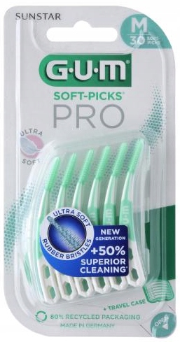 Gum Soft Picks Pro Medium 30 Τμχ