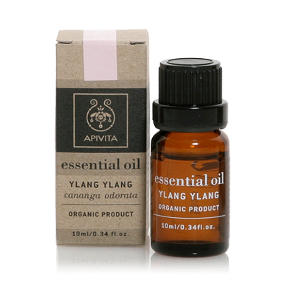 Apivita Essential Oil Βιολογικό Αιθέριο Έλαιο Υλάνγκ Υλάνγκ 10 Ml