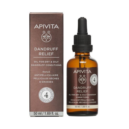Apivita Hair Care Dandruff Relief Oil 50 Ml