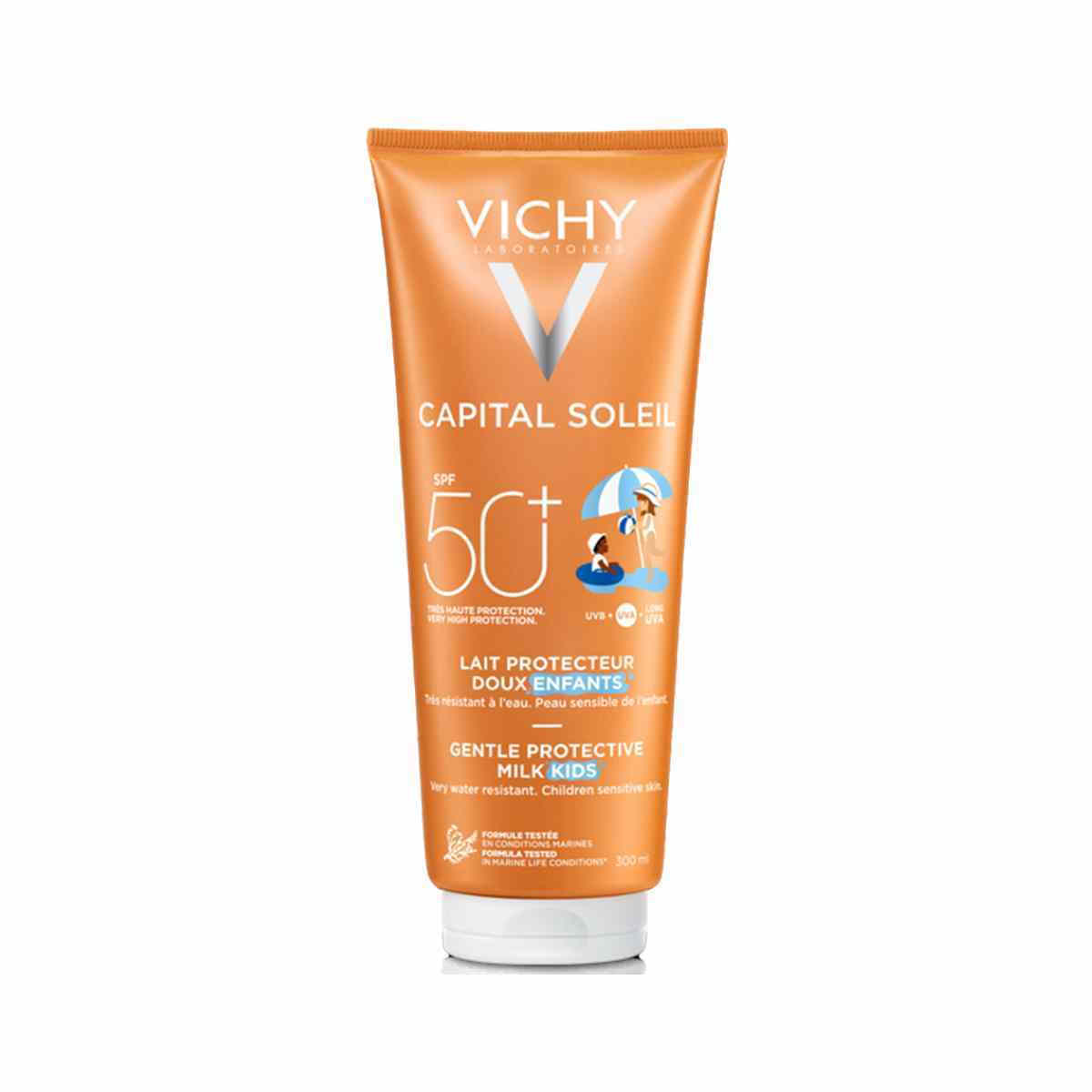 Vichy Ideal Soleil Αντηλιακό Γαλάκτωμα Για Παιδικές Επιδερμίδες Spf 50+ Πρόσωπο & Σώμα 300ml