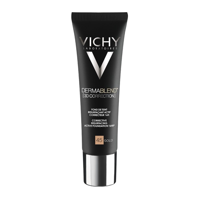 Vichy Dermablend 3d Correction Καλυπτικό Make Up 45 Gold 30ml