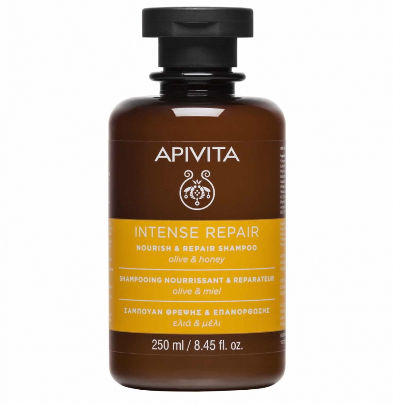 Apivita Hair Care Shampoo Nourish & Repair Olive & Honey 250 Ml