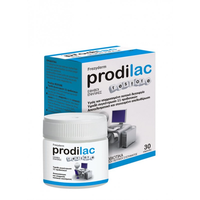 Frezyderm Prodilac Restore Προβιοτικά Για Εντερική Χλωρίδα 30 Caps