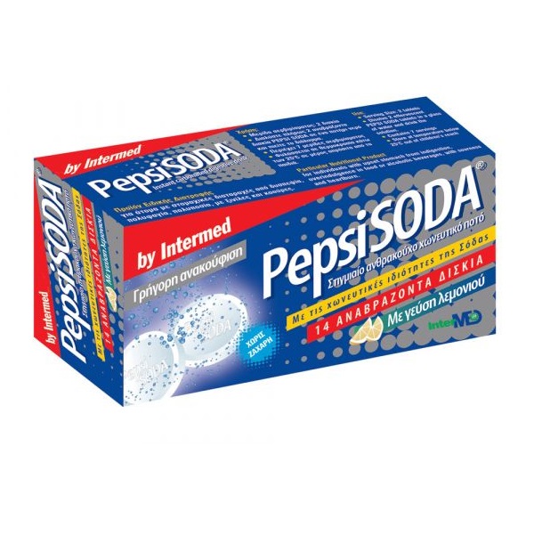 Intermed Pepsi Soda 14 Eff Tabs