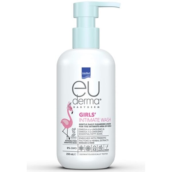 Intermed Euderma Babyderm Girl's Intimate Wash 250 Ml