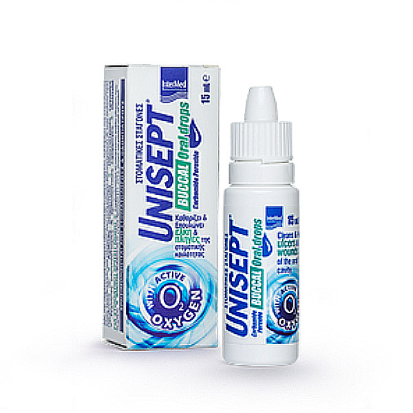 Intermed Unisept Buccal Oral Drops 15 Ml