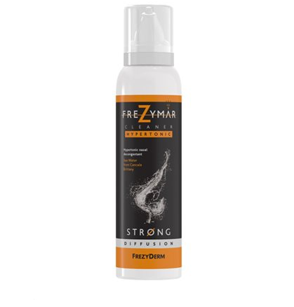Frezyderm Frezymar Cleaner Hypertonic Strong Ρινικό Σπρέι Με Θαλασσινό Νερό Για Όλη Την Οικογένεια 120ml