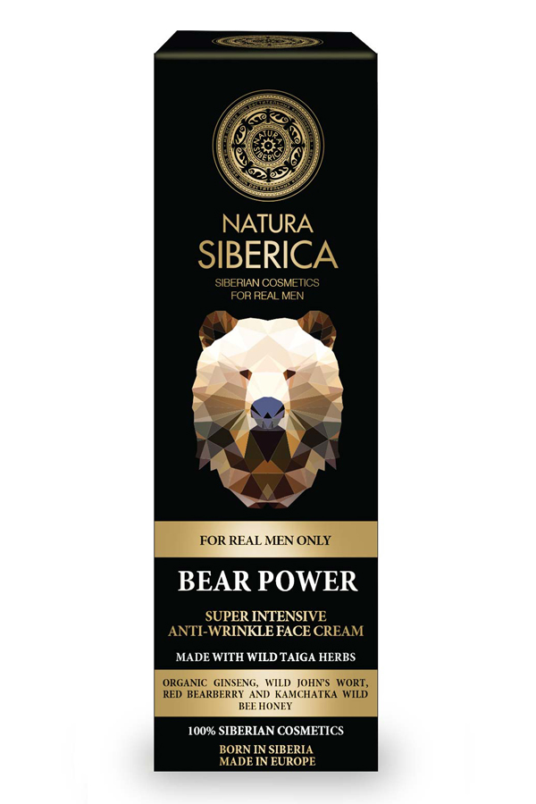 Natura Siberica Bear Power Αντρική Αντιρυτιδική Κρέμα Προσώπου 50 Ml