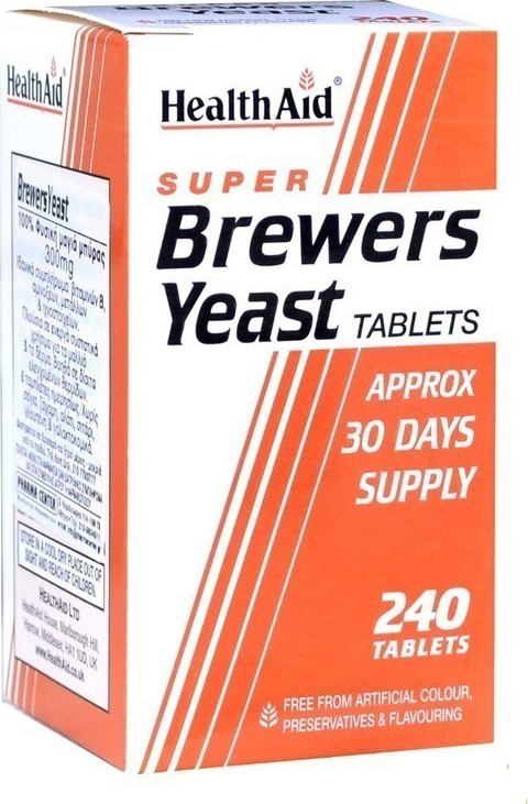Health Aid Brewers Yeast 240 Tabs