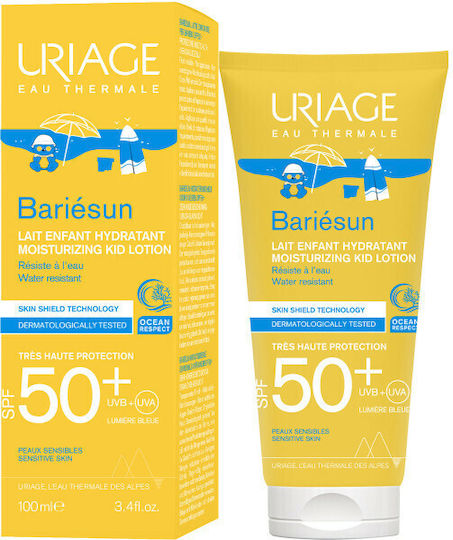Uriage Bariesun Spf50 Αδιάβροχο Παιδικό Αντηλιακό Γαλάκτωμα Για Πρόσωπο & Σώμα 100ml
