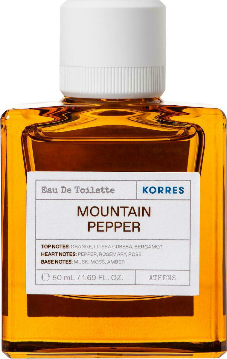Korres Mountain Pepper Eau De Toilette 50 Ml