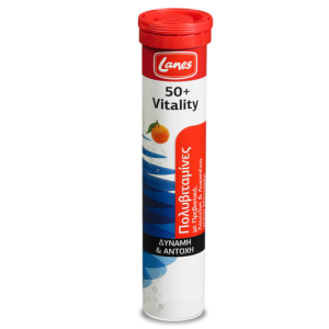Lanes Multi 50+ Vitality 20 Eff Tabs Γεύση Μανταρίνι