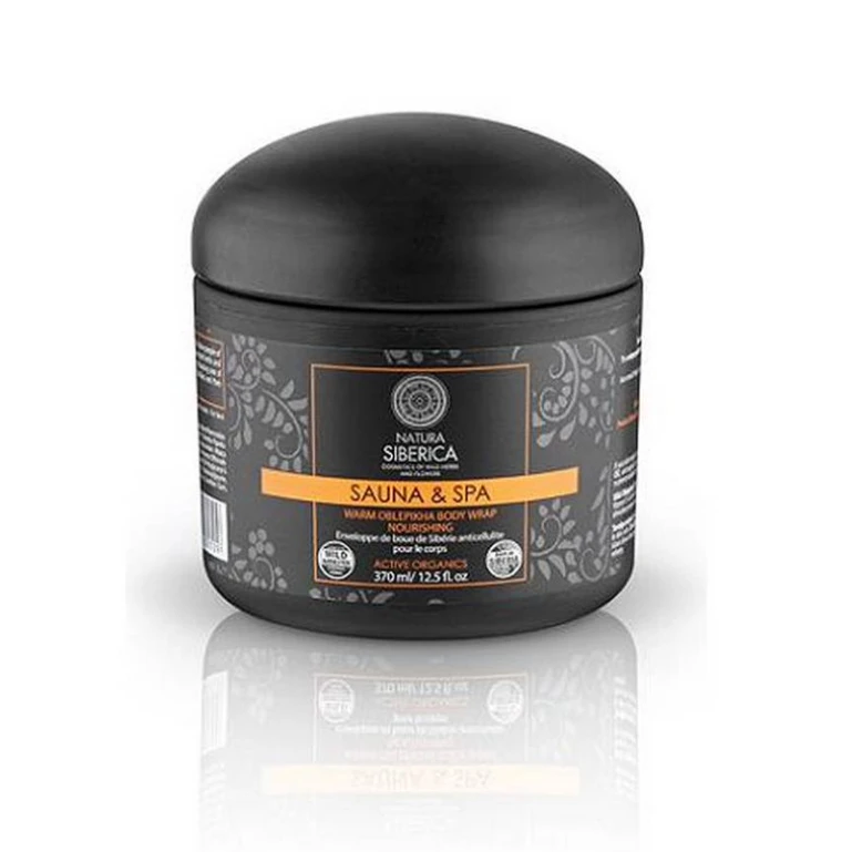 Natura Siberica Sauna & Spa Warm Oblepikha Body Wrap Nourishing Κρέμα Θρέψης Και Αναζωογόνησης 370 Ml